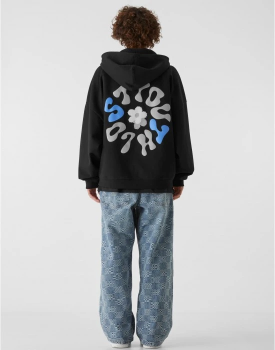 Суичър Lost Youth Zip Hoody - Circle of Bloom black XXL