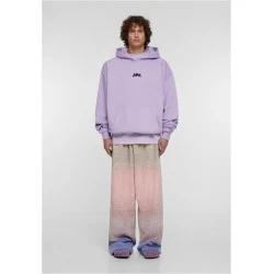 Суичър LY HOODY - BEAUTIFUL CHAOS BLACK/BEIGE lilac XXL