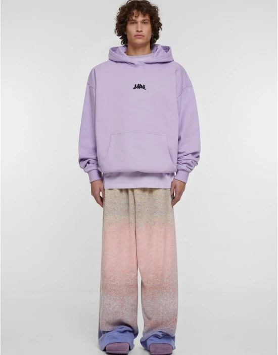 Суичър LY HOODY - BEAUTIFUL CHAOS BLACK/BEIGE lilac XXL