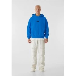 Суичър LY HOODY - BEAUTIFUL CHAOS BLACK/BEIGE cobalt blue XXL