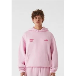 Суичър LOST YOUTH OVERSIZED HOODIE - WILD AT HEART softpink XXL