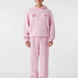 Суичър LOST YOUTH OVERSIZED HOODIE - WILD AT HEART softpink XXL