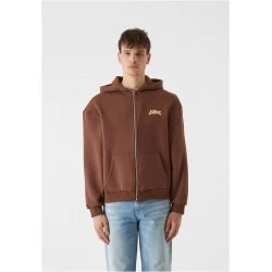 Суичър Lost Youth Zip Hoody - Western Motel chocolatebrown XXL