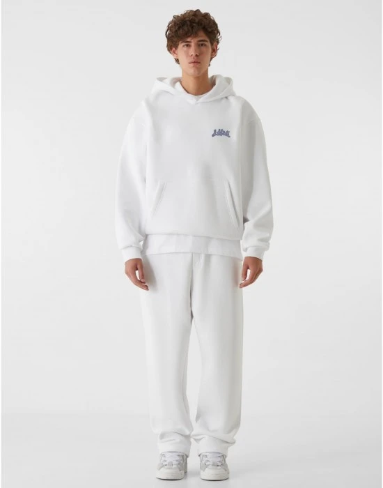 Суичър Lost Youth Hoody - Coffee to go white XXL