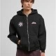 Суичър Lost Youth Oversized Zip Hoodie - With Love black XXL
