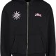 Суичър Lost Youth Oversized Zip Hoodie - With Love black XXL