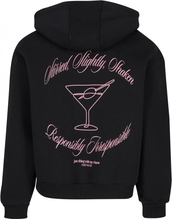 Суичър Lost Youth Oversized zip Hoodie - Responsibly Irresponsible black XXL