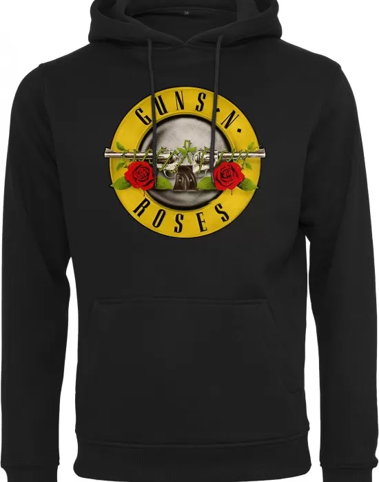 Мъжки суичър Merchcode Guns n' Roses Logo в черен цвят