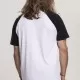 Мъжка тениска MERCHCODE Ramones Circle в бяло и черно, Тениски - Hoodstyle.bg