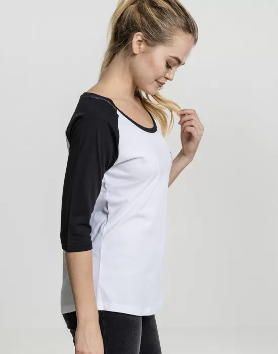 Дамска блуза Merchcode Balloons wht/blk, Блузи - Hoodstyle.bg