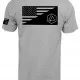 Мъжка сива тениска Merchcode Linkin Park Flag, Тениски - Hoodstyle.bg