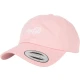 Coca Cola Logo Dad Cap pink one size
