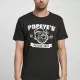 Мъжка тениска в черно Merchcode Popeye Barber Shop, Тениски - Hoodstyle.bg