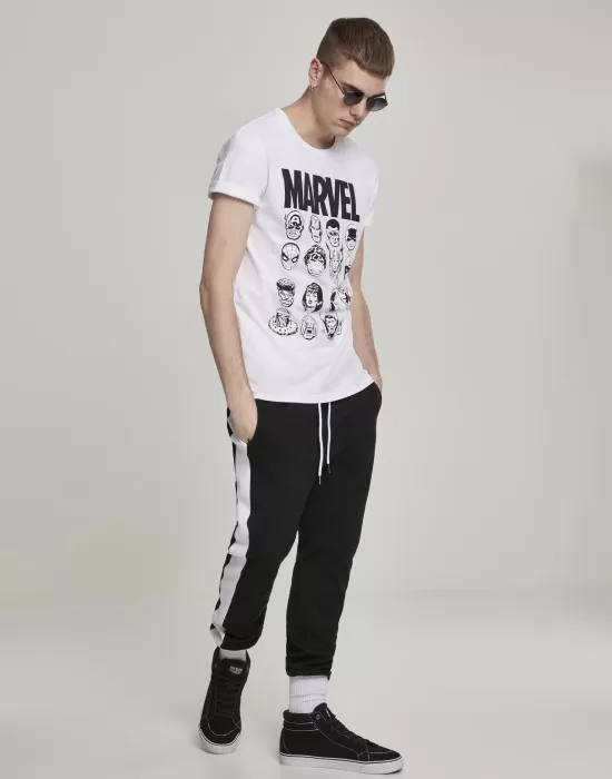 Мъжка тениска Merchcode Marvel в бял цвят, Тениски - Hoodstyle.bg
