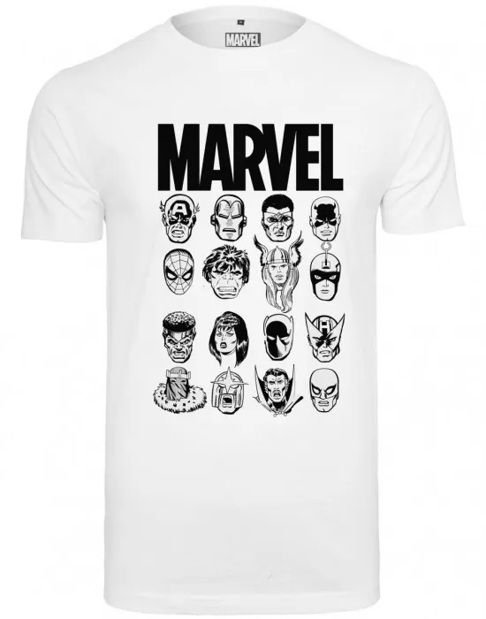 Мъжка тениска Merchcode Marvel в бял цвят, Тениски - Hoodstyle.bg