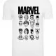 Мъжка тениска Merchcode Marvel в бял цвят, Тениски - Hoodstyle.bg