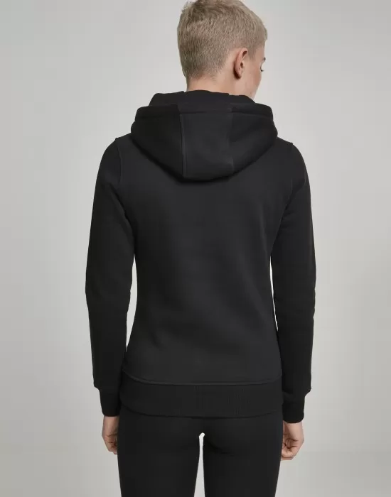 Дамски изчистен суичър в черен цвят Friends, Суичъри - Hoodstyle.bg