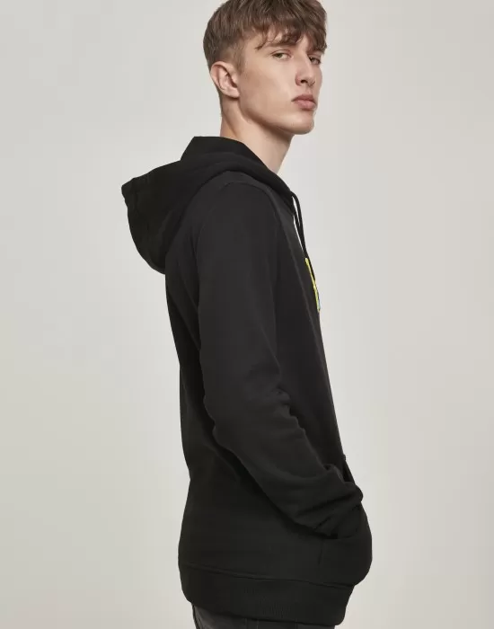 Мъжки черен суичър MERCHCODE Disney Rainbow Logo EMB, Суичъри - Hoodstyle.bg