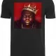 Мъжка тениска Merchcode Notorious Big Crown в черен цвят, Тениски - Hoodstyle.bg