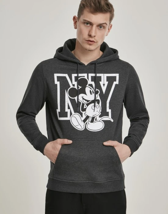 Суичър Mickey NY Hoody charcoal XS
