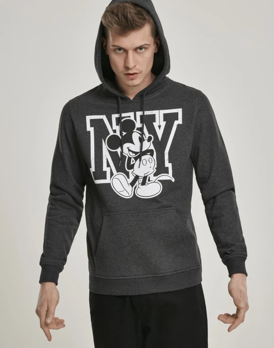Суичър Mickey NY Hoody charcoal XS