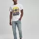 Мъжка тениска MERCHCODE Star Wars Sunset в бял цвят, Тениски - Hoodstyle.bg