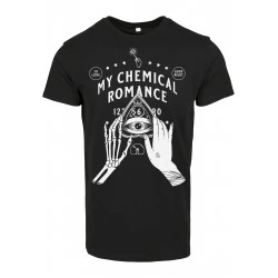 Мъжка тениска Merchcode My Chemical Romance Pyramid в черен цвят