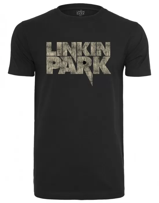 Мъжка тениска Merchcode Linkin Park Distressed Logos в черен цвят, Тениски - Hoodstyle.bg