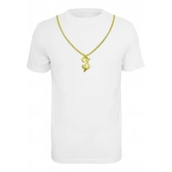 Мъжка тениска в бяло Merchcode Roadrunner Chain 