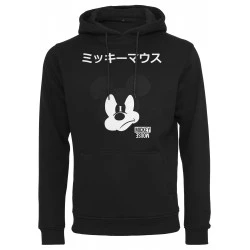 Мъжки суичър в черно Merchcode Mickey Japanese 
