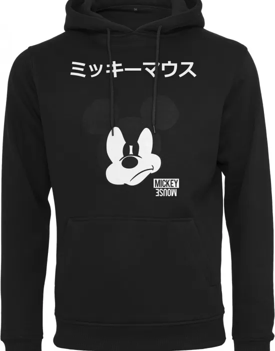 Мъжки суичър в черно Merchcode Mickey Japanese, Суичъри - Hoodstyle.bg