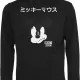 Мъжки суичър в черно Merchcode Mickey Japanese, Суичъри - Hoodstyle.bg