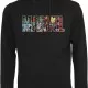Мъжки суичър в черно Merchcode Marvel Logo Character, Суичъри - Hoodstyle.bg