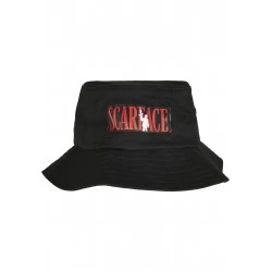 Шапка идиотка в черен цвят Merchcode Scarface Logo 