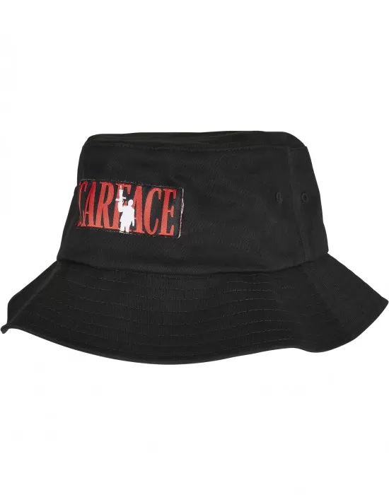 Шапка идиотка в черен цвят Merchcode Scarface Logo, Идиотки - Hoodstyle.bg