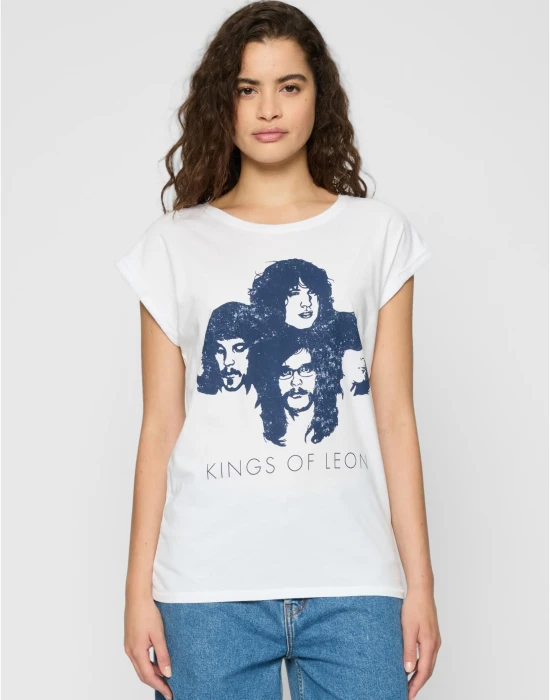 Ladies Kings of Leon Silhouette Tee white XS
