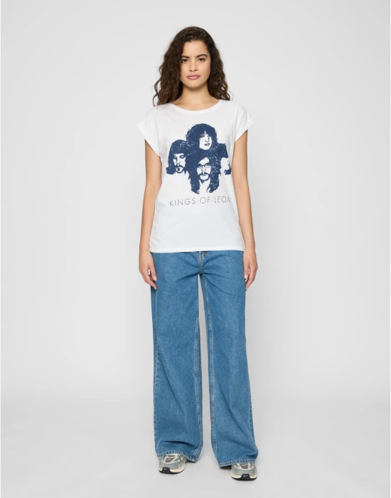 Ladies Kings of Leon Silhouette Tee white XS