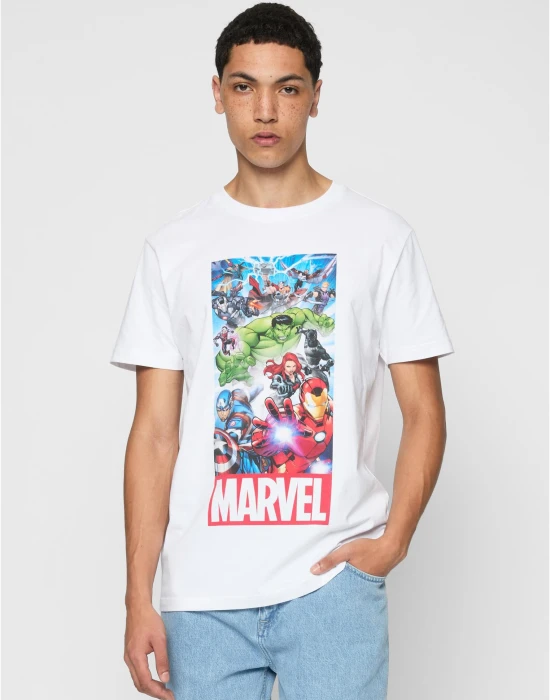 Avengers Allstars Team Tee white XXL