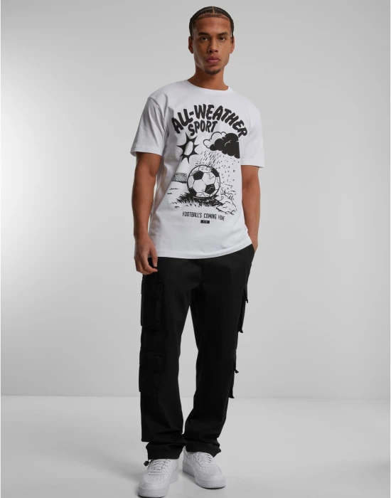 Footballs Coming Home All Weather Sports Tee white XXL