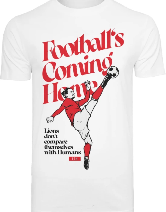 Footballs Coming Home Lions Tee white XXL