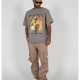 HELLRDIE x Acid Washed Heavy Oversize Tee asphalt M