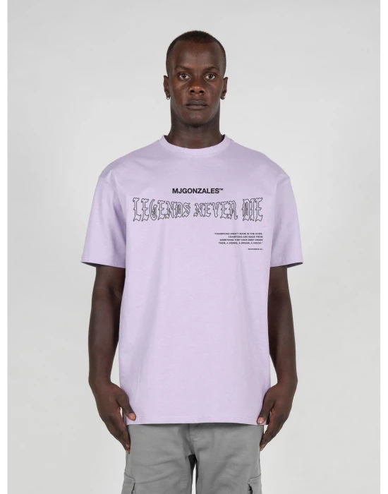 LEGENDS NEVER DIE Heavy Oversized Tee 2.0 lilac XXL