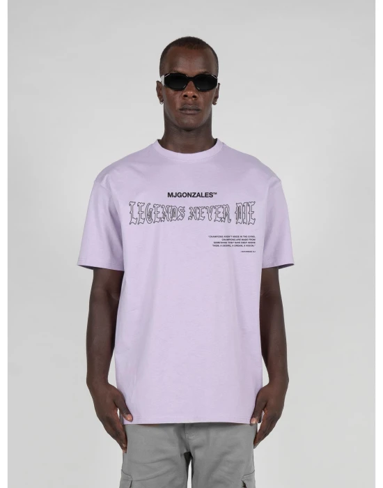 LEGENDS NEVER DIE Heavy Oversized Tee 2.0 lilac XXL