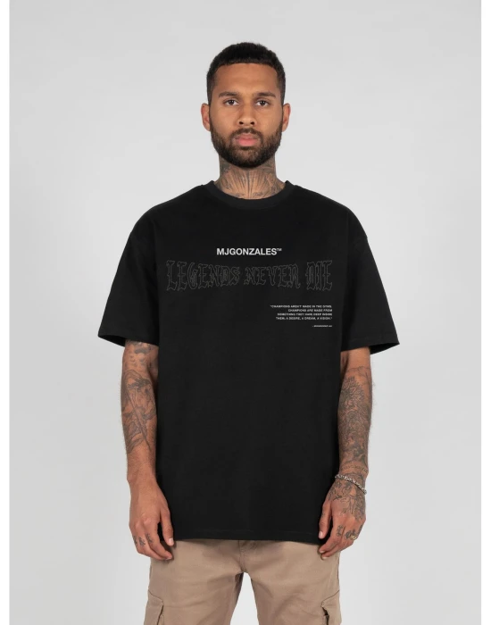 LEGENDS NEVER DIE X Heavy Oversized Tee 2.0 black XXL