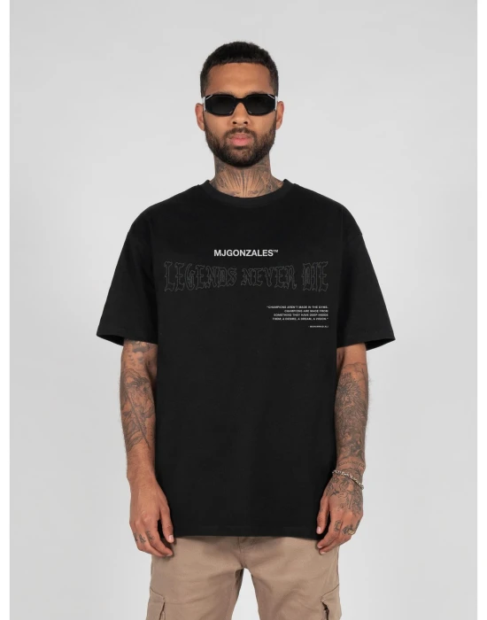LEGENDS NEVER DIE X Heavy Oversized Tee 2.0 black XXL