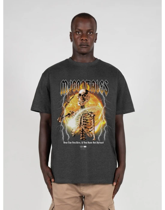 HELLRIDE V.1 X Heavy Oversized Tee 2.0 charcoal XXL