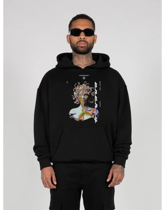 MEDUSA Heavy Hoody Oversized Essentials V.4 black XL