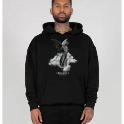 Суичър ANGEL Heavy Hoody Oversized Essentials V.4 black XXL