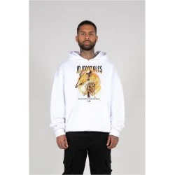 Суичър HELLRIDE V.1 Heavy Hoody Oversized Essentials V.4 white XXL