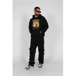 Суичър HELLRIDE V.1 Heavy Hoody Oversized Essentials V.4 black XXL